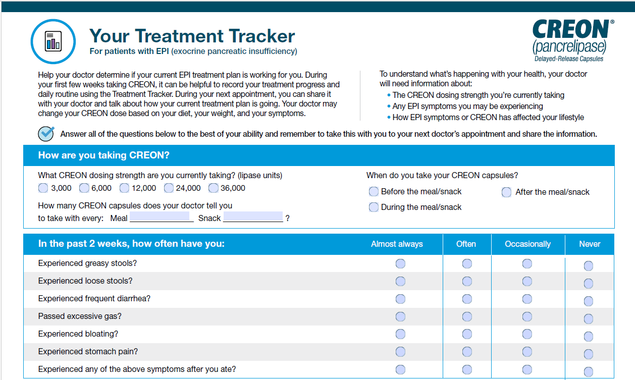 Your Treatment Tracker